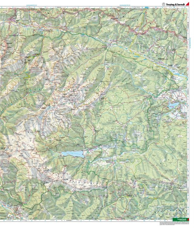 Julische Alpen 1 : 50 000. WK 141