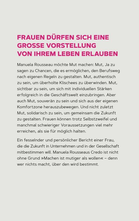 Produktbild: Wir brauchen Frauen, die sich trauen