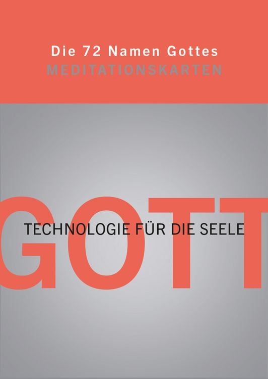 Produktbild: Die 72 Namen Gottes. 72 Meditationskarten