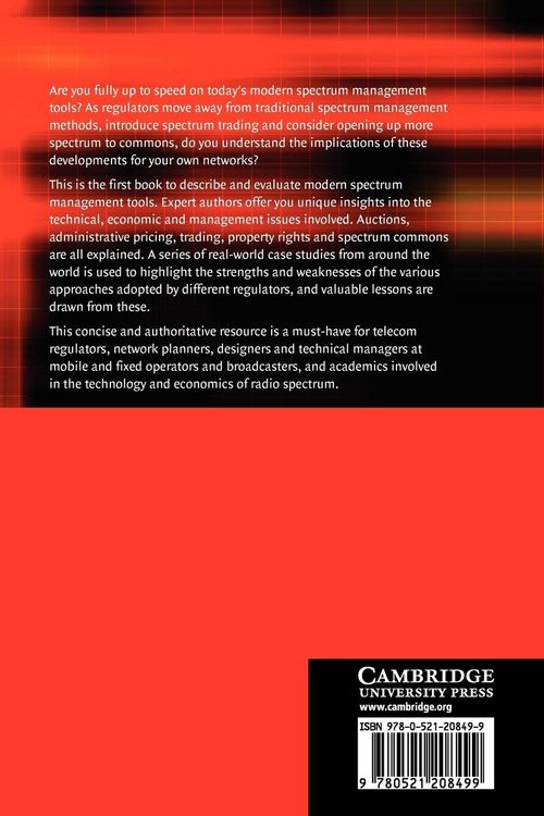 Produktbild: Essentials of Modern Spectrum Management