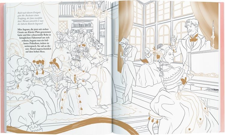 Produktbild: Jane Eyre - Das gro&szlig;e Charlotte Bront&euml;-Malbuch