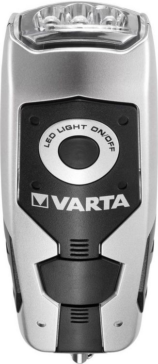 Produktbild: Varta Dynamo Light LED Taschenlampe dynamobetrieben 28lm 1h 150g