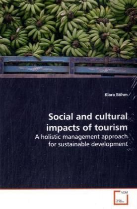 Produktbild: B&ouml;hm, K: Social and cultural impacts of tourism