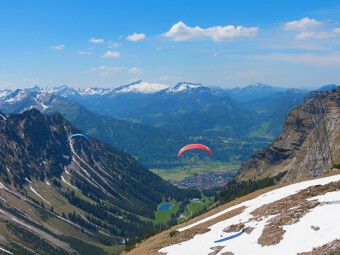 Produktbild: CALVENDO Puzzle Talblick vom Nebelhorn | 1000 Teile Lege-Gr&ouml;&szlig;e 64x48cm Foto-Puzzle f&uuml;r gl&uuml;ckliche Stunden