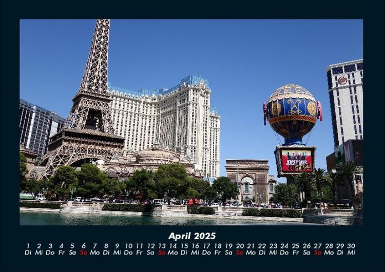 Produktbild: Las Vegas 2025 Fotokalender DIN A4