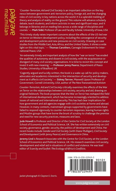 Produktbild: Counter-Terrorism, Aid and Civil Society