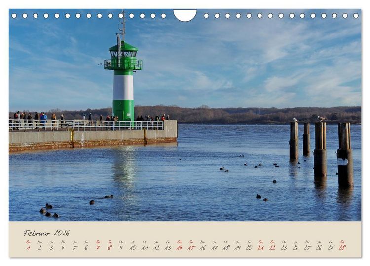 Produktbild: Liebenswertes Travem&uuml;de (Wandkalender 2026 DIN A4 quer), CALVENDO Monatskalender