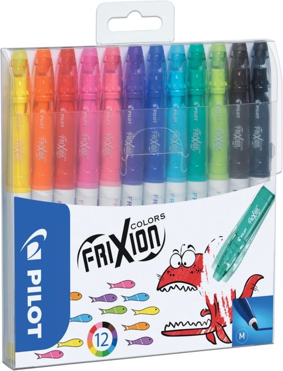 Produktbild: PILOT Fasermaler FriXion Colors, 12er Etui