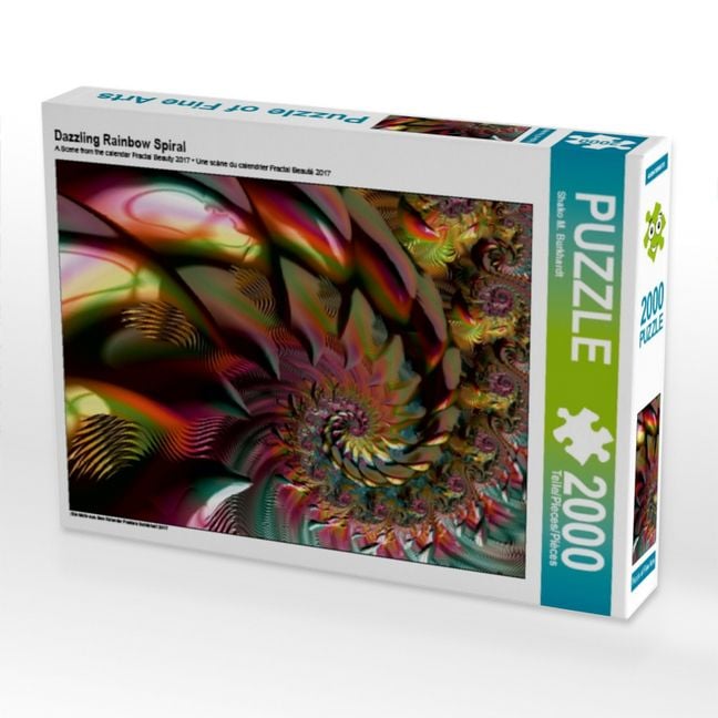 Produktbild: Dazzling Rainbow Spiral (Puzzle)
