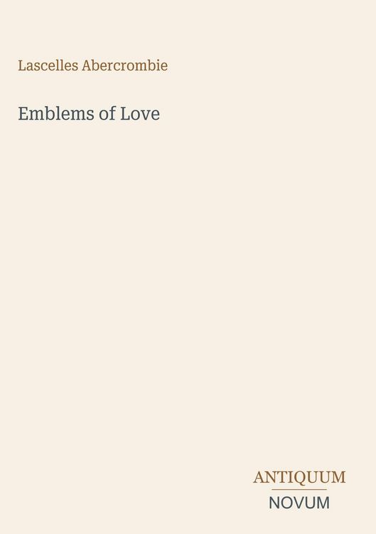 Produktbild: Emblems of Love