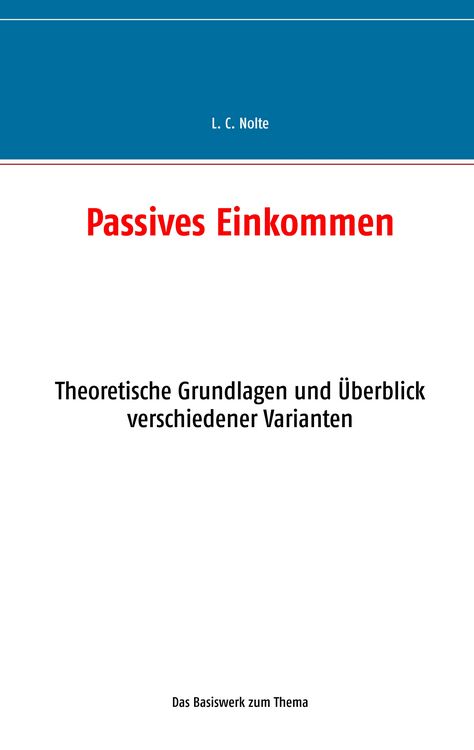 Produktbild: Passives Einkommen