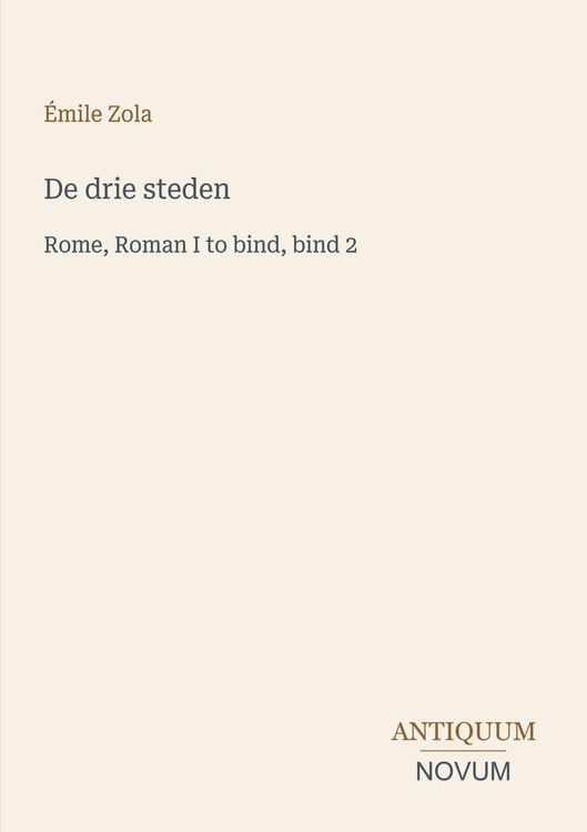Produktbild: De drie steden