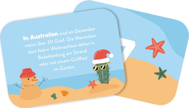 Produktbild: 24 x cooles Weihnachtswissen f&uuml;r Kinder