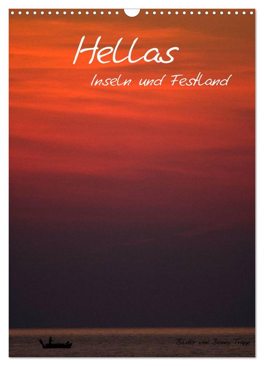 Produktbild: Hellas Inseln und Festland (Wandkalender 2026 DIN A3 hoch), CALVENDO Monatskalender