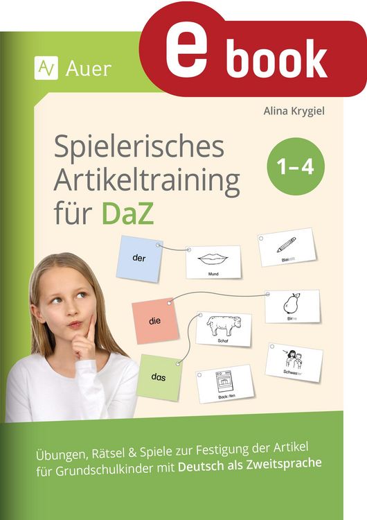 Produktbild: Spielerisches Artikeltraining f&uuml;r DaZ - Klasse 1-4