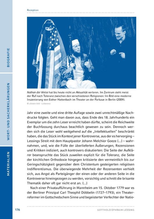 Produktbild: Nathan der Weise von Gotthold Ephraim Lessing (Textausgabe)