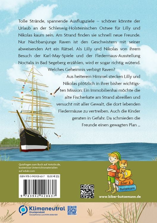 Produktbild: Abenteuer an der L&uuml;becker Bucht - Lilly, Nikolas und die Flederm&auml;use