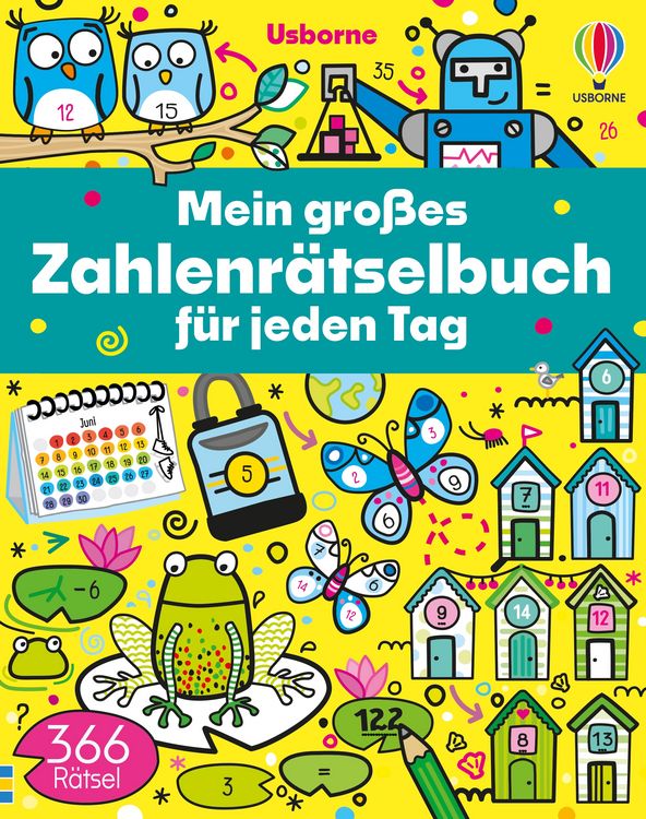 Produktbild: Mein gro&szlig;es Zahlenr&auml;tselbuch f&uuml;r jeden Tag