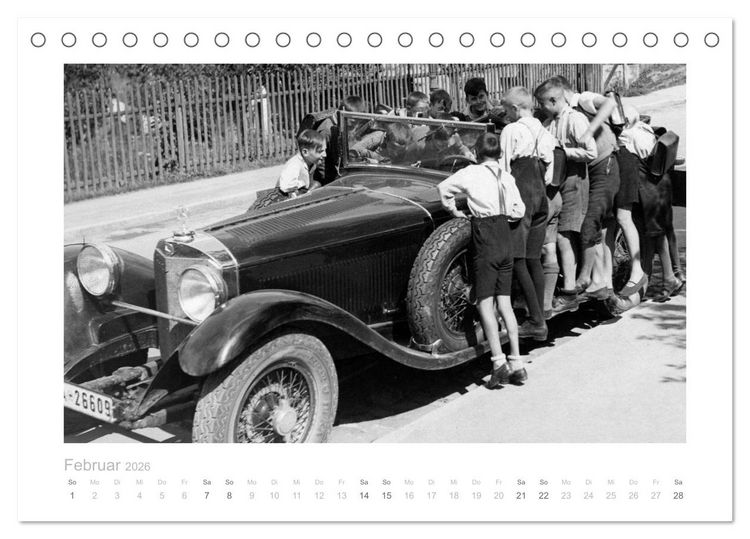 Produktbild: Luxus Oldtimer - Mercedes (Tischkalender 2026 DIN A5 quer), CALVENDO Monatskalender