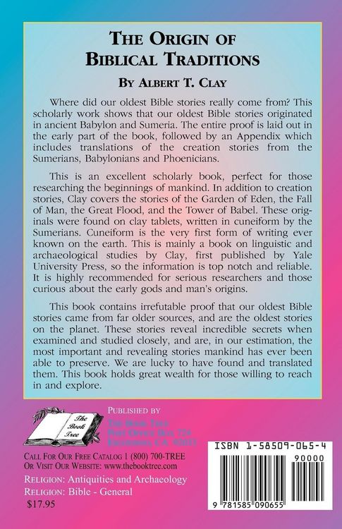 Produktbild: The Origin of Biblical Traditions