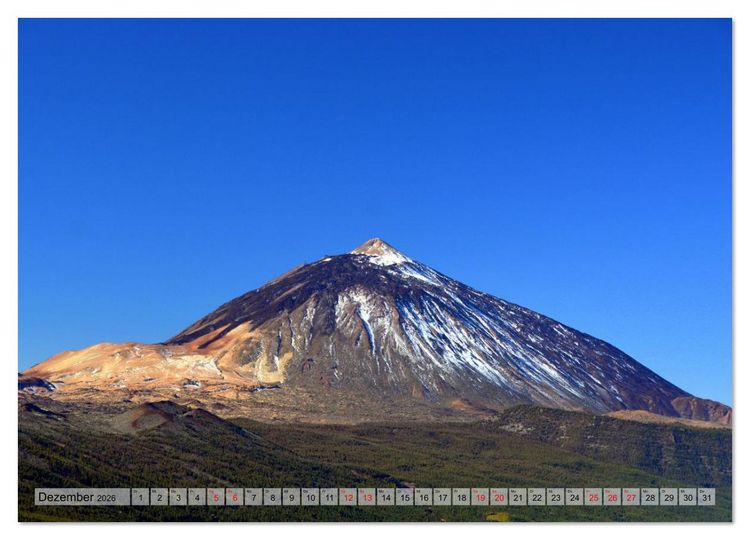 Produktbild: Teneriffa - Insel der Gl&uuml;ckseligen (Wandkalender 2026 DIN A3 quer), CALVENDO Monatskalender