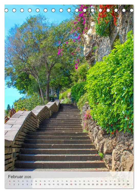 Produktbild: Madeira - Natur und Geschichte (Tischkalender 2026 DIN A5 hoch), CALVENDO Monatskalender