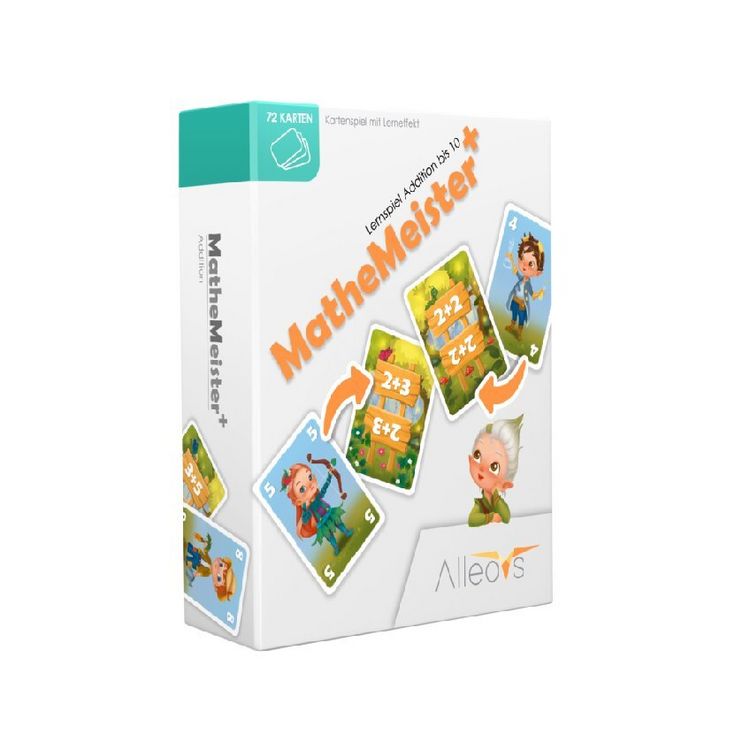 Produktbild: Mathemeister Plus - Lernspiel Addition bis 10 (Kinderspiel)