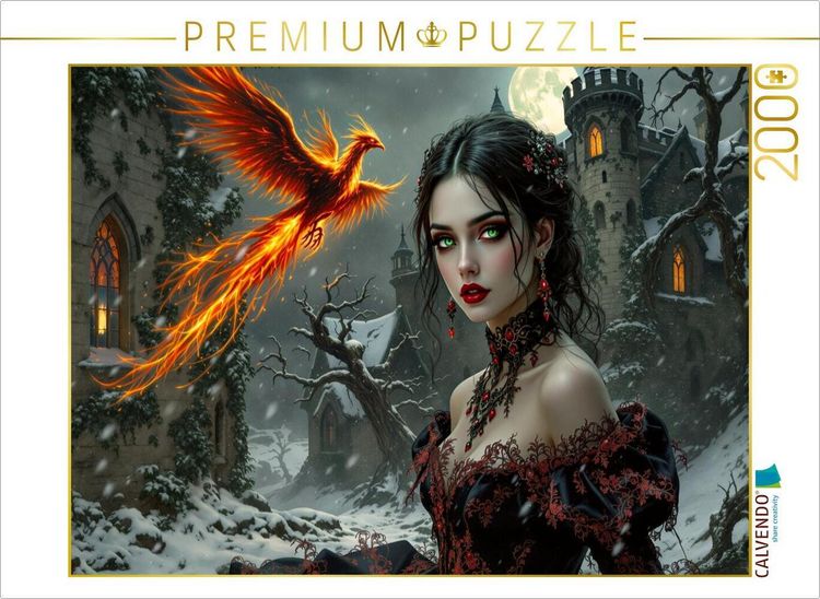 Produktbild: CALVENDO Puzzle Meisterin des Phoenix | 2000 Teile Lege-Gr&ouml;&szlig;e 90x67cm Foto-Puzzle f&uuml;r gl&uuml;ckliche Stunden