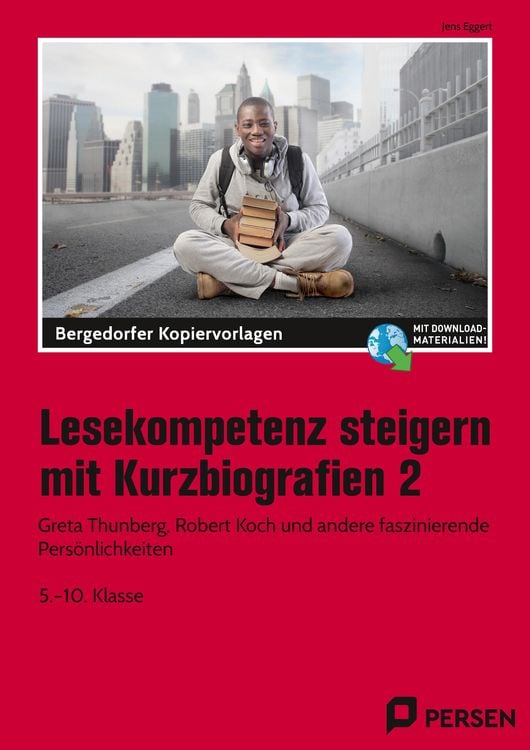 Produktbild: Lesekompetenz steigern mit Kurzbiografien 2