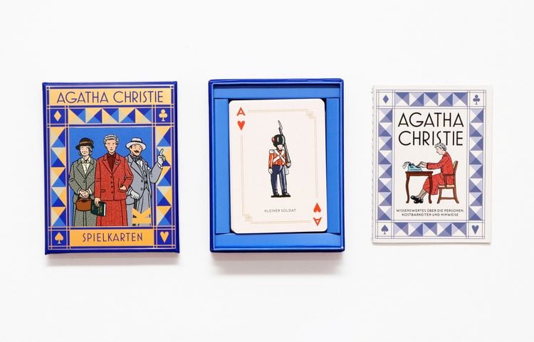 Produktbild: Agatha Christie Spielkarten