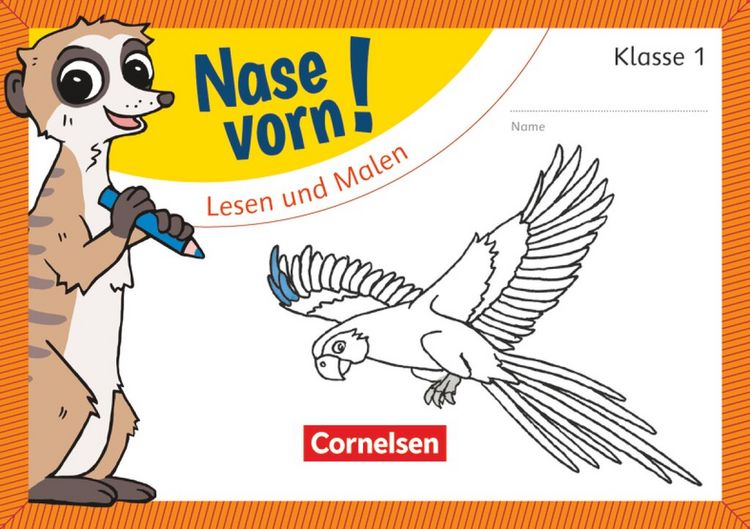 Produktbild: Nase vorn! - Erstlesen - &Uuml;bungshefte - 1. Schuljahr