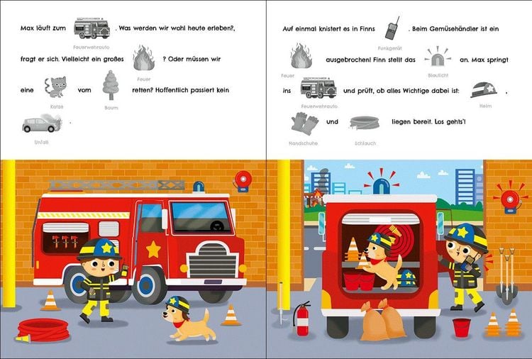 Produktbild: Meine Feuerwehr-Welt - Max, der Feuerwehrhund