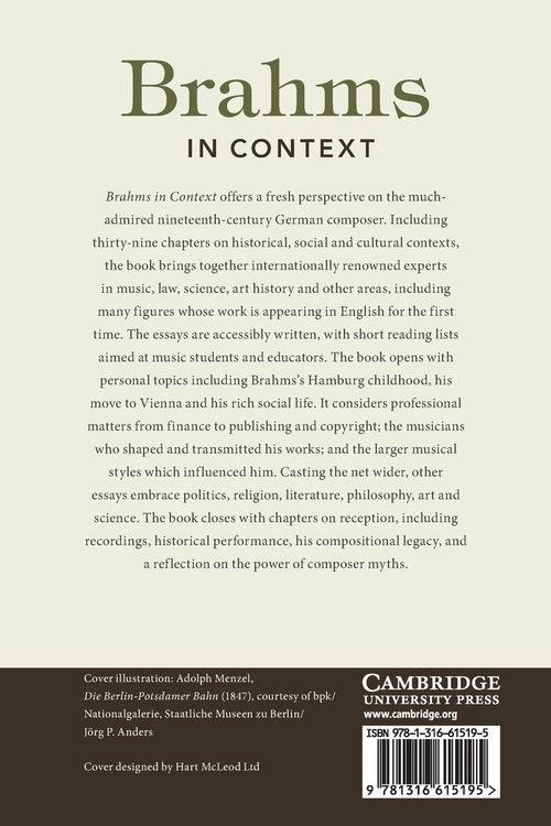 Produktbild: Brahms in Context