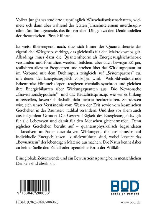 Produktbild: Von einem neuen Verst&auml;ndnis der Quantentheorie zur Kosmologie des Bewusstseins