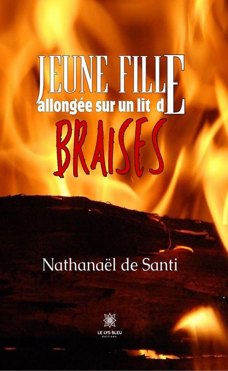 Produktbild: Jeune fille allong&eacute;e sur un lit de braises