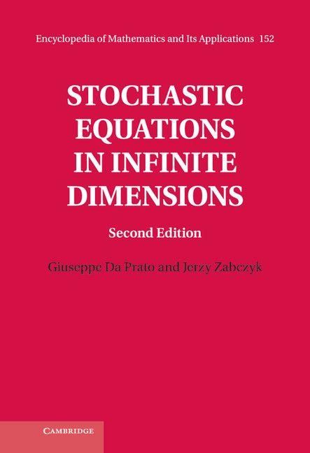Produktbild: Stochastic Equations in Infinite Dimensions