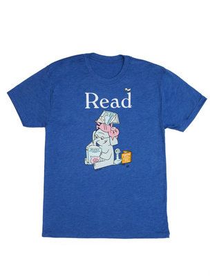 Produktbild: ELEPHANT & PIGGIE Read Unisex T-Shirt Small