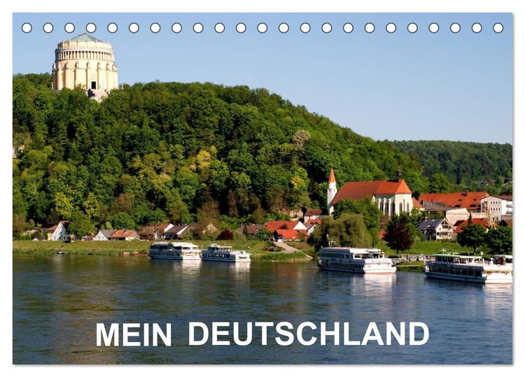 Produktbild: MEIN DEUTSCHLAND (Tischkalender 2026 DIN A5 quer), CALVENDO Monatskalender