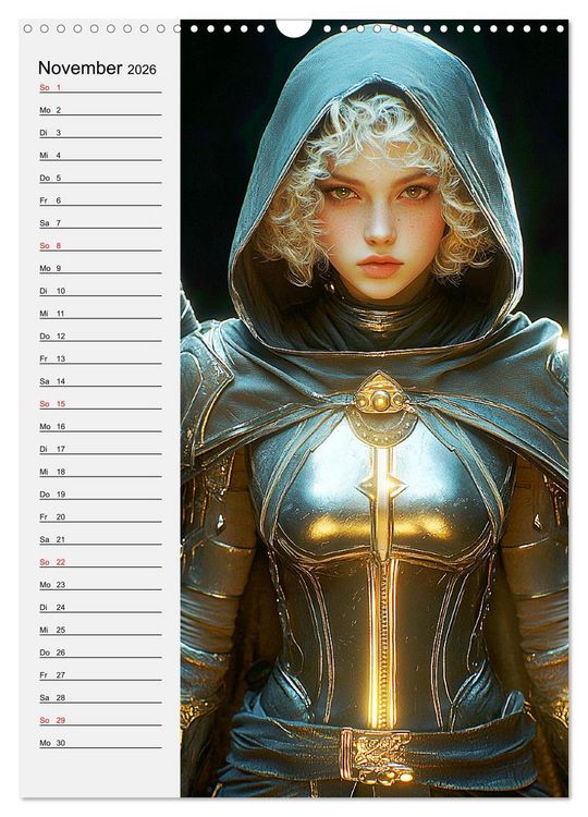 Produktbild: Armor Couture. Mode inspiriert vom Mittelalter (Wandkalender 2026 DIN A3 hoch), CALVENDO Monatskalender