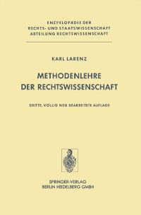 Produktbild: Methodenlehre der Rechtswissenschaft