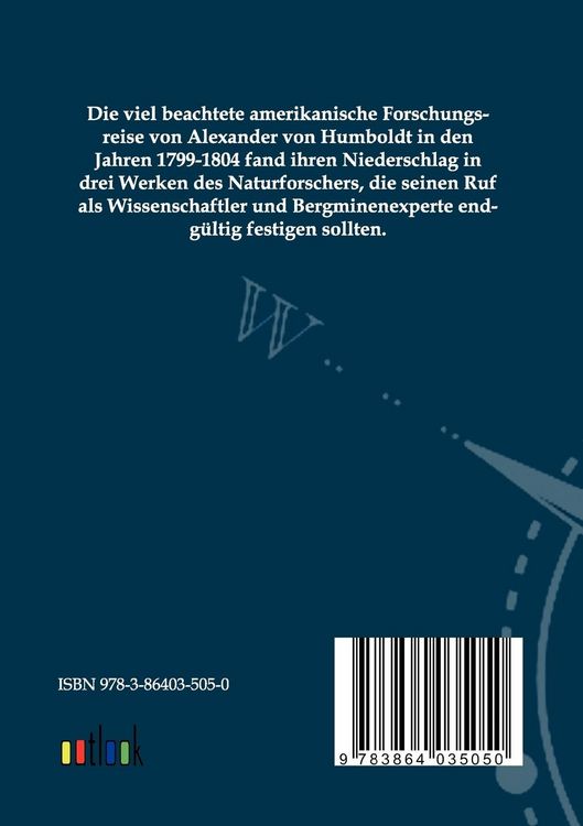Produktbild: Reise in die Aequinoctial-Gegenden