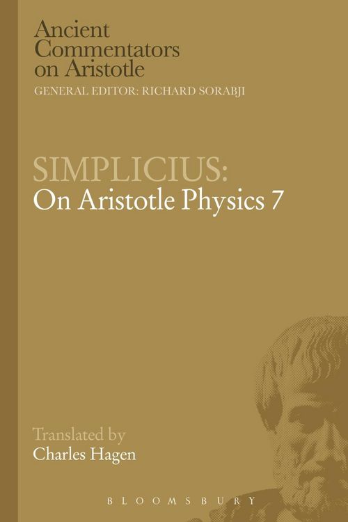 Produktbild: Simplicius: On Aristotle Physics 7