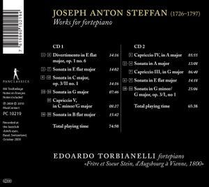Produktbild: Steffan: Works for Fortepiano
