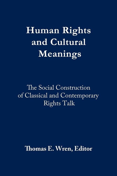 Produktbild: Human Rights and Cultural Meanings