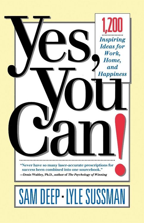 Produktbild: Yes, You Can