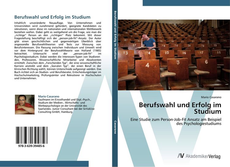 Produktbild: Berufswahl und Erfolg im Studium