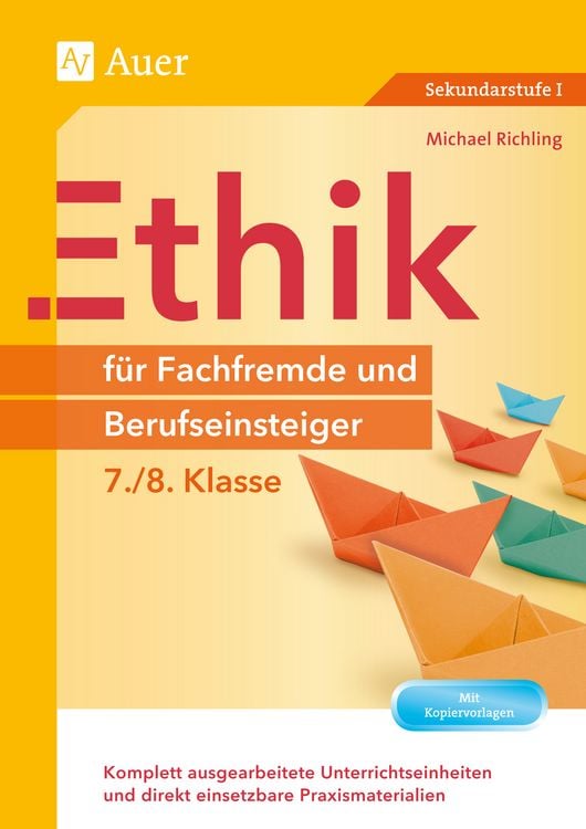 Produktbild: Ethik f&uuml;r Fachfremde und Berufseinsteiger 7-8