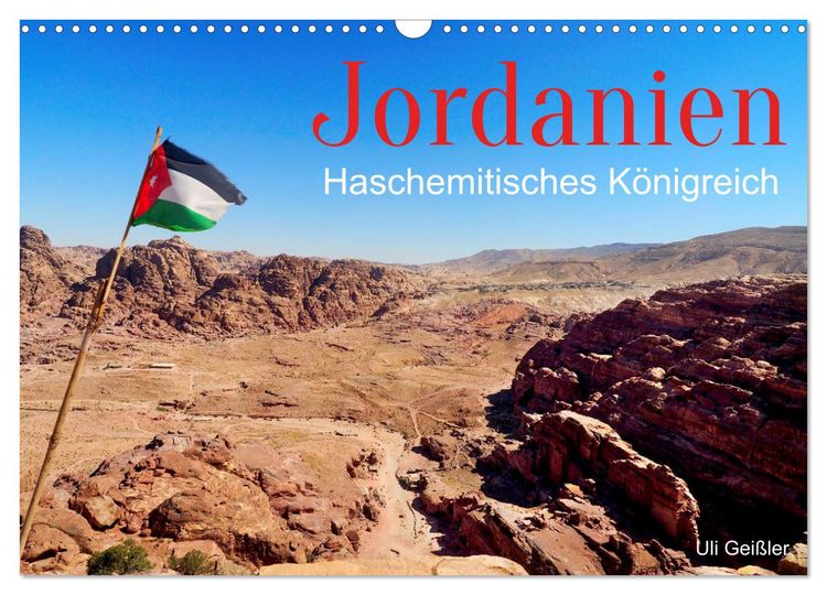 Produktbild: Jordanien - Haschemitisches K&ouml;nigreich (Wandkalender 2026 DIN A3 quer), CALVENDO Monatskalender