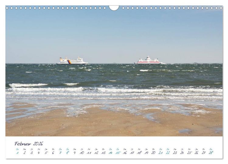 Produktbild: F&ouml;hr - Nordfriesische Trauminsel (Wandkalender 2026 DIN A3 quer), CALVENDO Monatskalender
