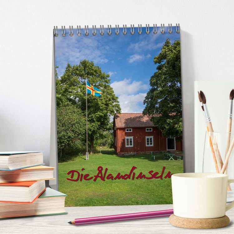 Produktbild: Die &Aring;landinseln (Tischkalender 2026 DIN A5 hoch), CALVENDO Monatskalender